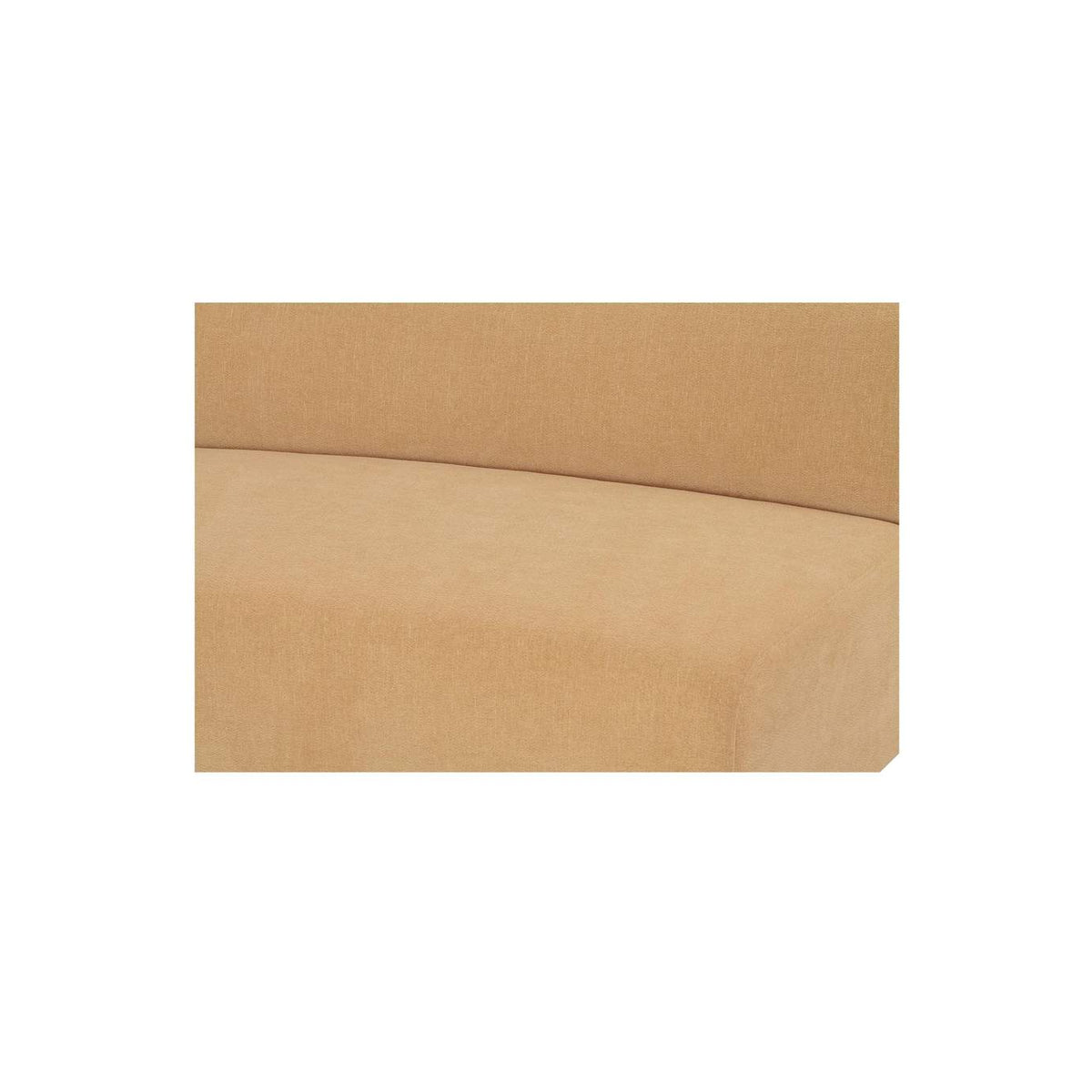 OA-1095-09 Naomi 2 Piece Concave Modular Sectional Golden Yellow
