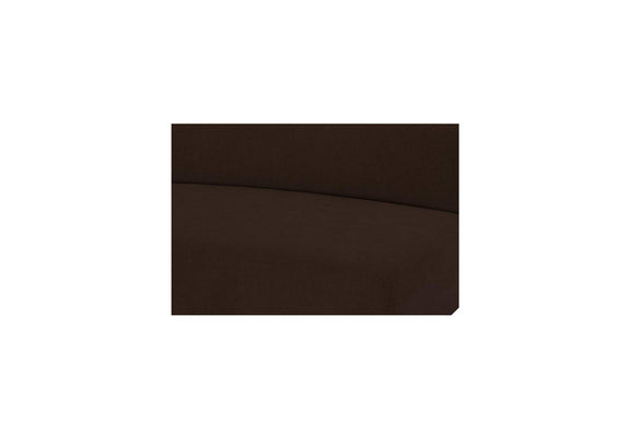 OA-1095-20 Naomi 2 Piece Concave Modular Sectional Dark Brown