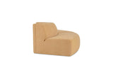 OA-1096-09 Naomi 2 Piece Convex Modular Sectional Golden Yellow
