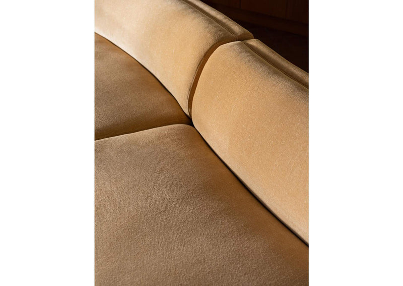 OA-1097-09 Naomi 3 Piece Wave Modular Sectional Golden Yellow
