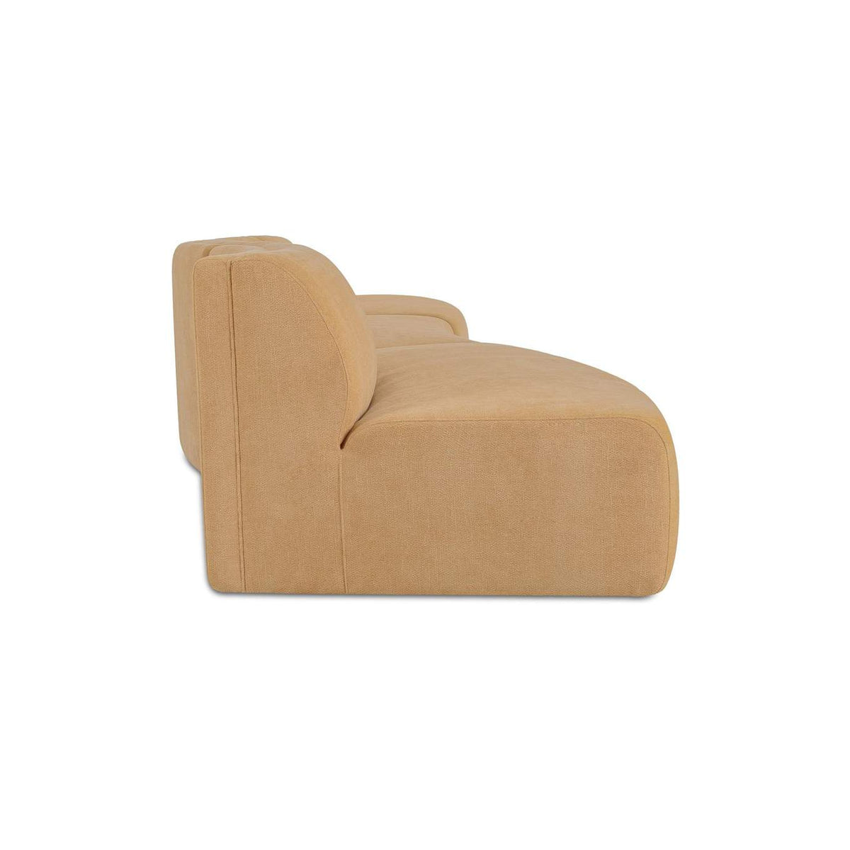 OA-1097-09 Naomi 3 Piece Wave Modular Sectional Golden Yellow