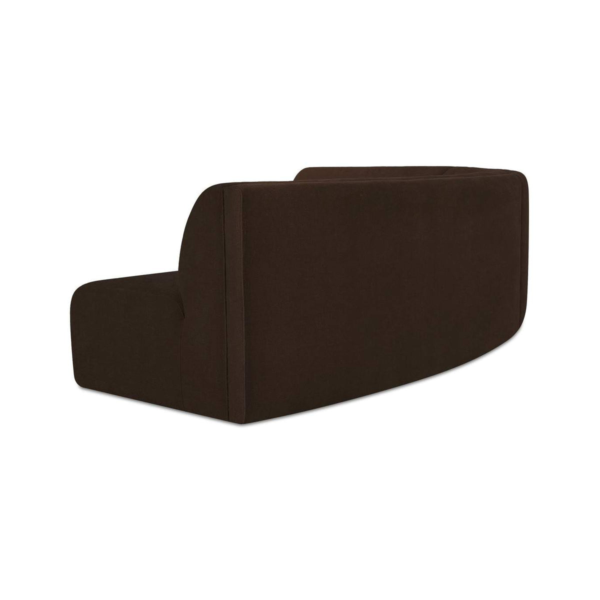 OA-1098-20 Naomi 3 Piece Concave Modular Sectional Dark Brown