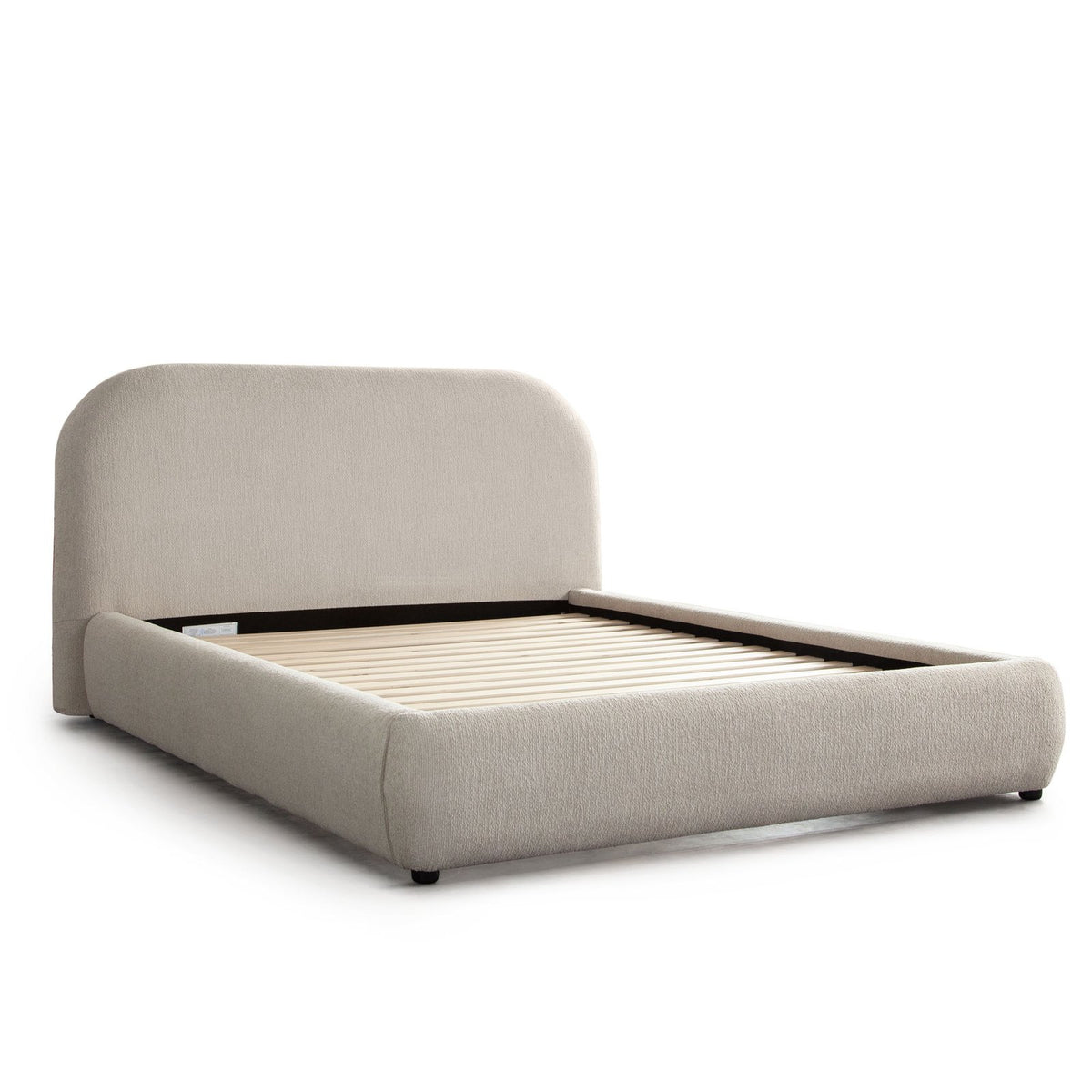 Ocean Bed with Mattress Platform in Birch Performance Fabric