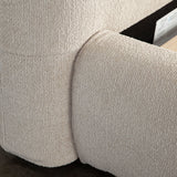 Ocean Bed with Mattress Platform in Birch Performance Fabric