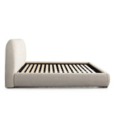 Ocean Bed with Mattress Platform in Birch Performance Fabric