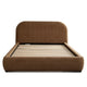 Ocean Bed with Mattress Platform in Dune Medal Bronze Performance Fabric