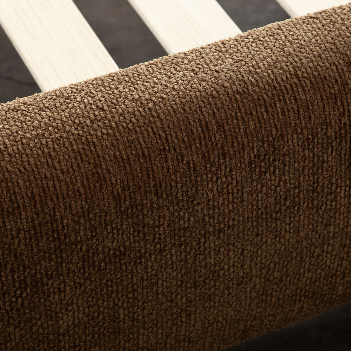 Ocean Bed with Mattress Platform in Dune Medal Bronze Performance Fabric