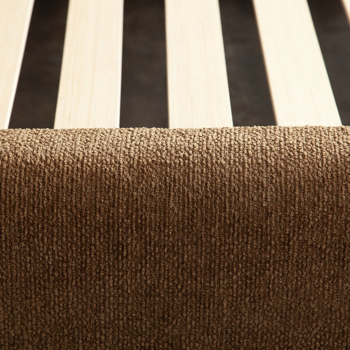 Ocean Bed with Mattress Platform in Dune Medal Bronze Performance Fabric