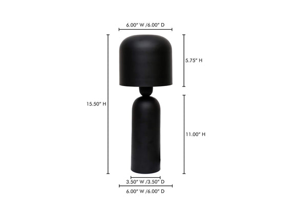 OD-1019-02 Echo Lamp Black