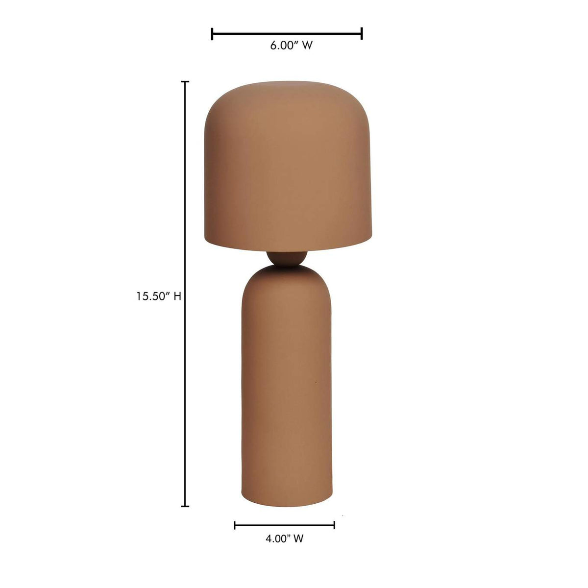 OD-1019-12 Echo Lamp Terracotta
