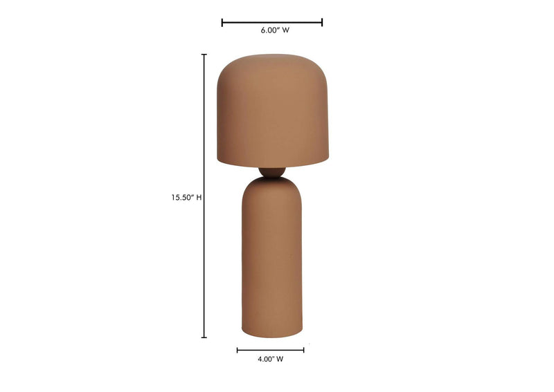 OD-1019-12 Echo Lamp Terracotta