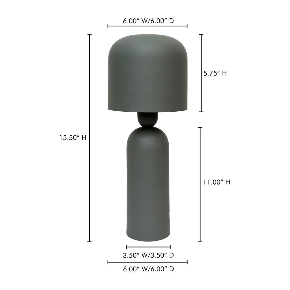 OD-1019-16 Echo Lamp Green