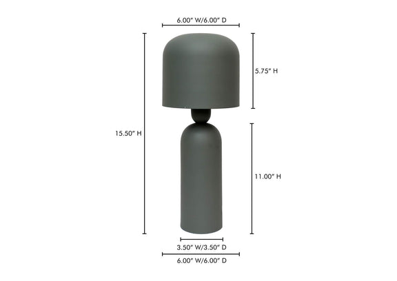 OD-1019-16 Echo Lamp Green