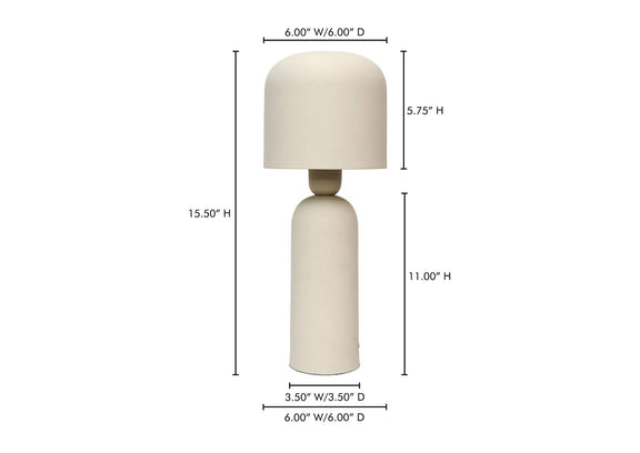 OD-1019-34 Echo Lamp Cream