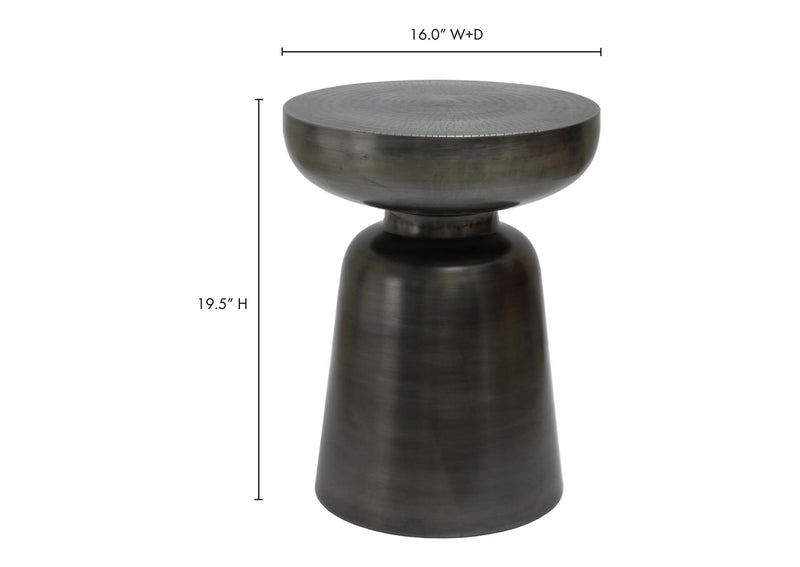 OT-1003-54 Arthur Accent Table Antique Nickel