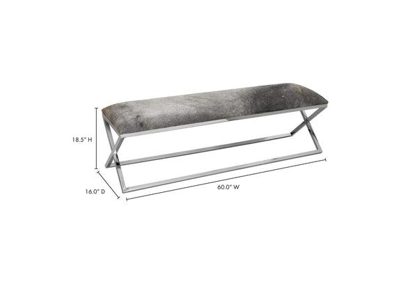 OT-1011-15 Rossi Bench Grey