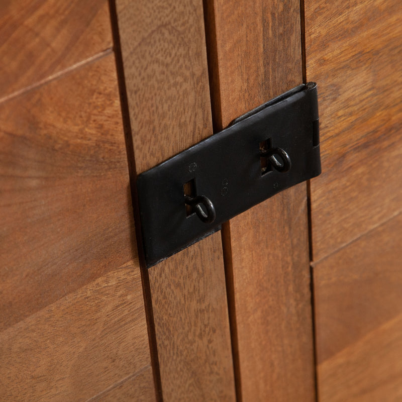 Oxford Solid Mango Wood 4-Door Sideboard