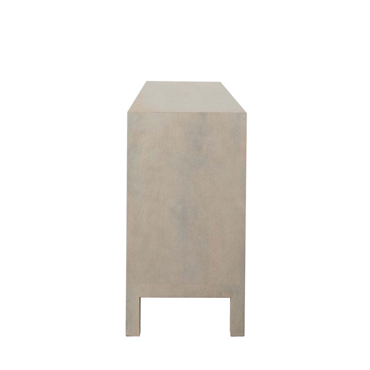 Palm Solid Mango Wood 4-Door Sideboard