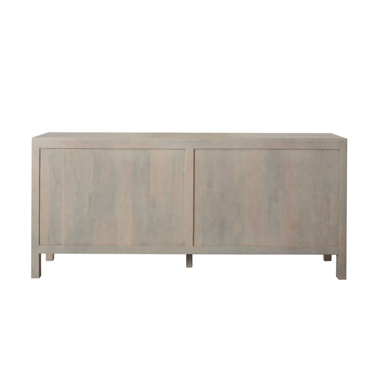 Palm Solid Mango Wood 4-Door Sideboard