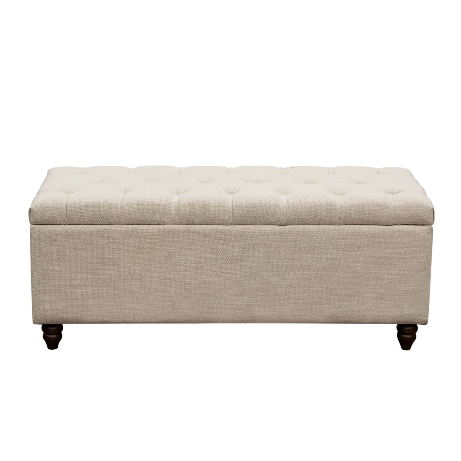 Park Ave Tufted Lift-Top Storage Trunk