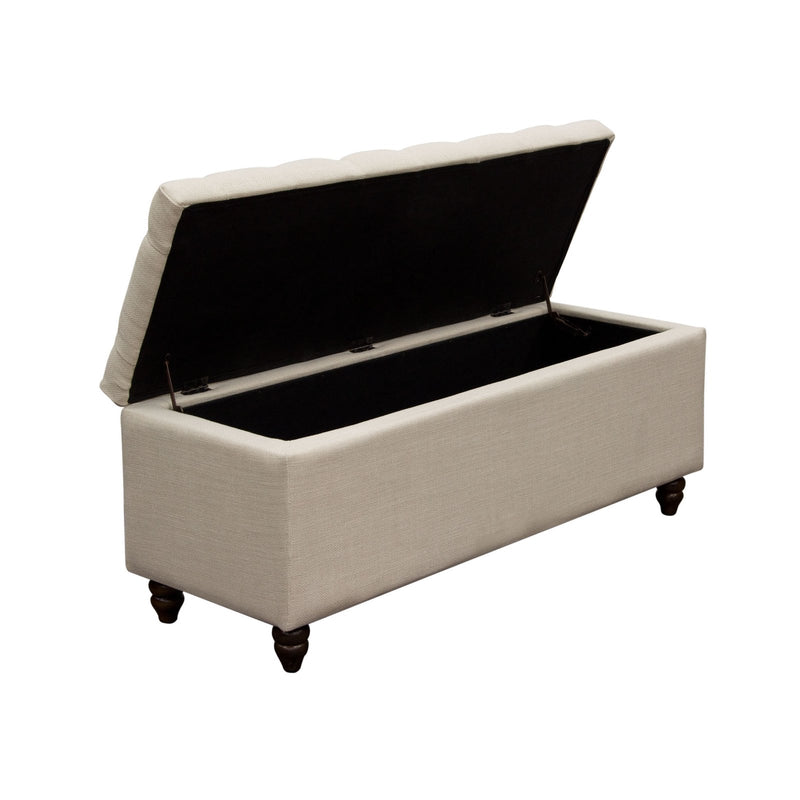 Park Ave Tufted Lift-Top Storage Trunk
