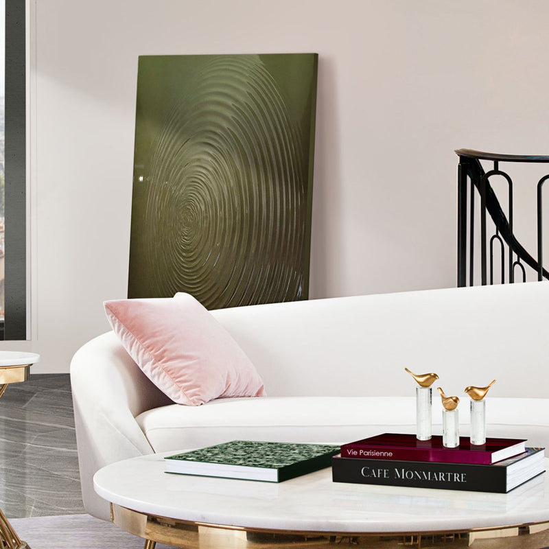 Set of (2) 16" Square Accent Pillows in Blush Pink Velvet