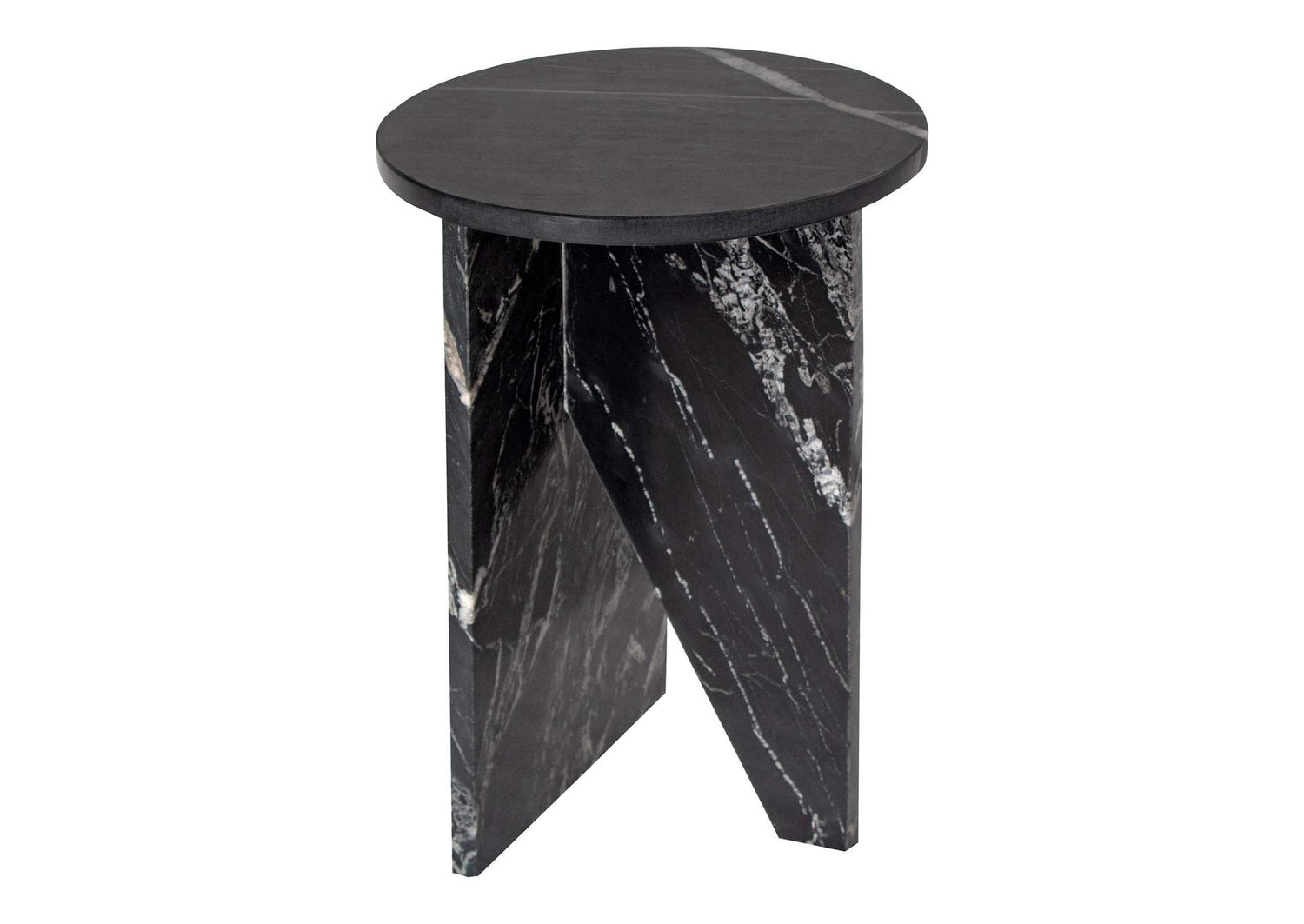 PJ-1021-02 Grace Accent Table Black Marble