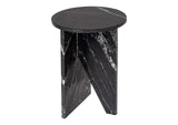 PJ-1021-02 Grace Accent Table Black Marble