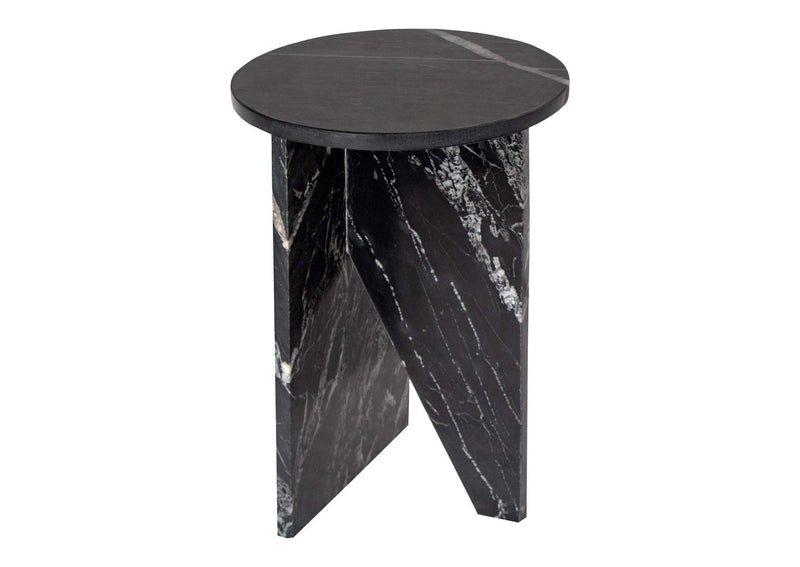 PJ-1021-02 Grace Accent Table Black Marble