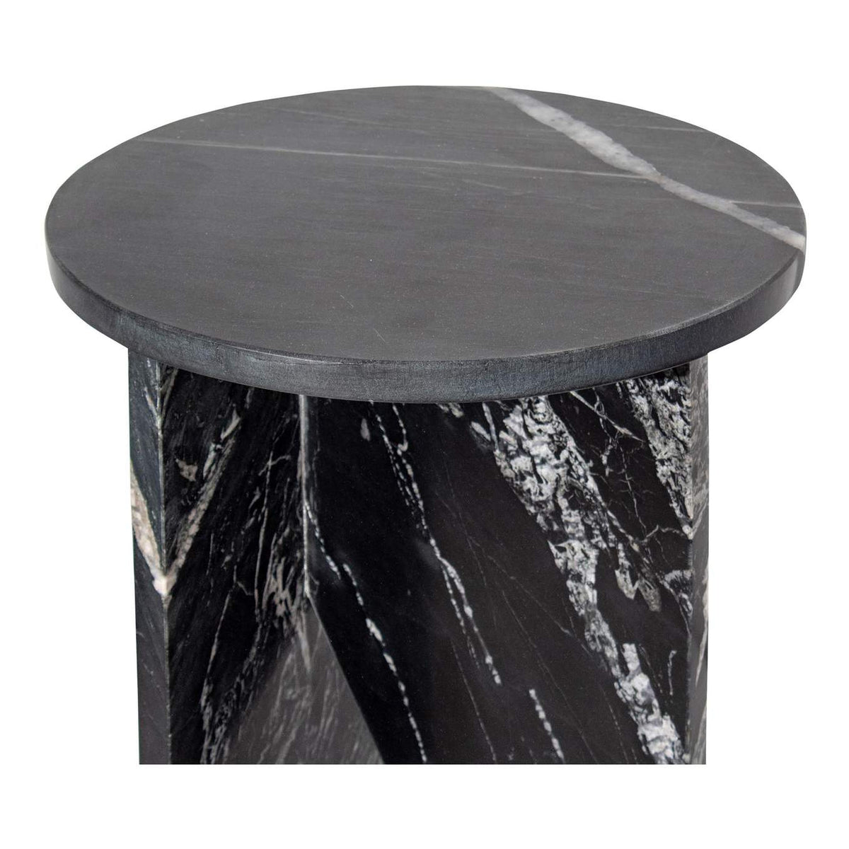 PJ-1021-02 Grace Accent Table Black Marble