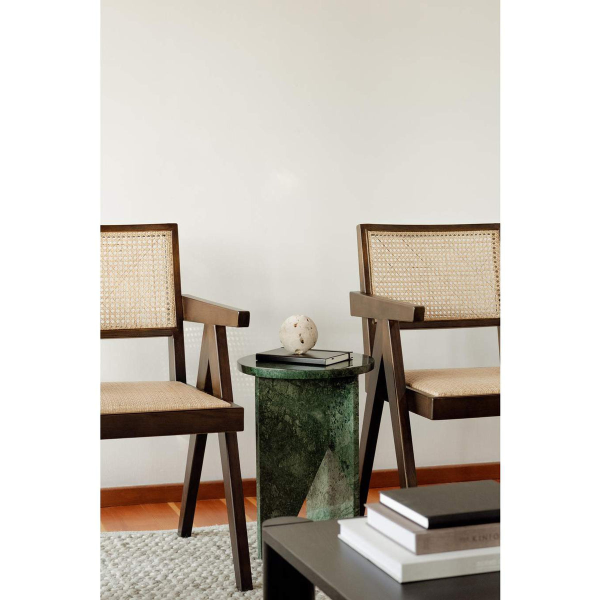 PJ-1021-16 Grace Accent Table Green Marble