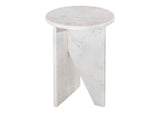 PJ-1021-18 Grace Accent Table White Marble
