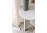 PJ-1021-18 Grace Accent Table White Marble