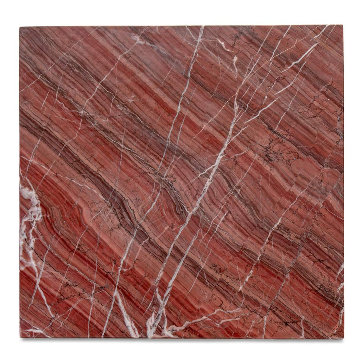 PJ-1024-06 Blair Accent Table Rosso Levanto Marble