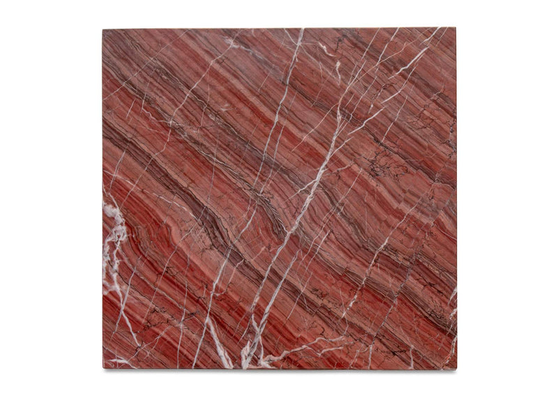 PJ-1024-06 Blair Accent Table Rosso Levanto Marble