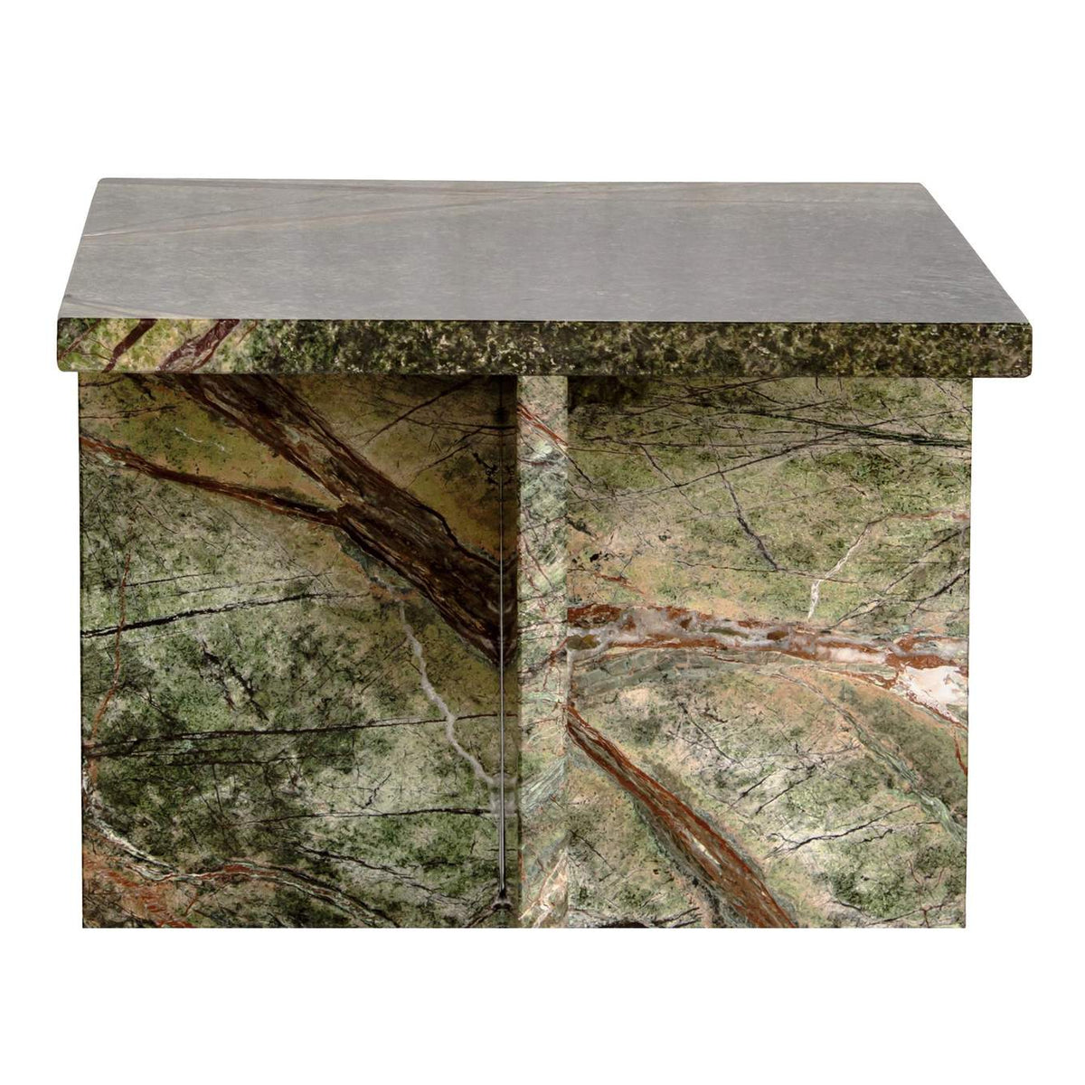 PJ-1024-27 Blair Accent Table Rainforest Green Marble