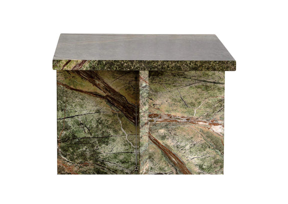 PJ-1024-27 Blair Accent Table Rainforest Green Marble