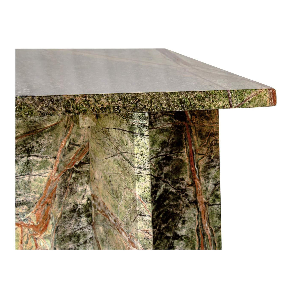 PJ-1024-27 Blair Accent Table Rainforest Green Marble