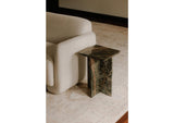 PJ-1024-27 Blair Accent Table Rainforest Green Marble
