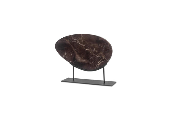 PJ-1025-20 Galen Sculpture Saint Laurent Brown Marble