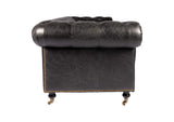PK-1007-02 Birmingham Sofa Black Leather