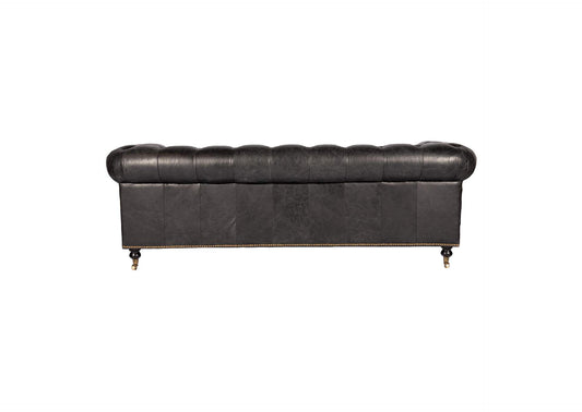PK-1007-02 Birmingham Sofa Black Leather