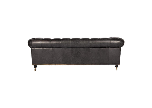 PK-1007-02 Birmingham Sofa Black Leather