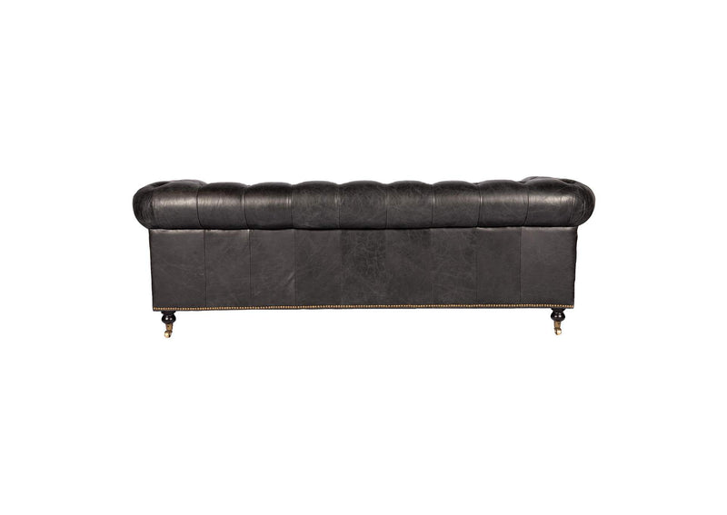 PK-1007-02 Birmingham Sofa Black Leather