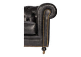 PK-1007-02 Birmingham Sofa Black Leather