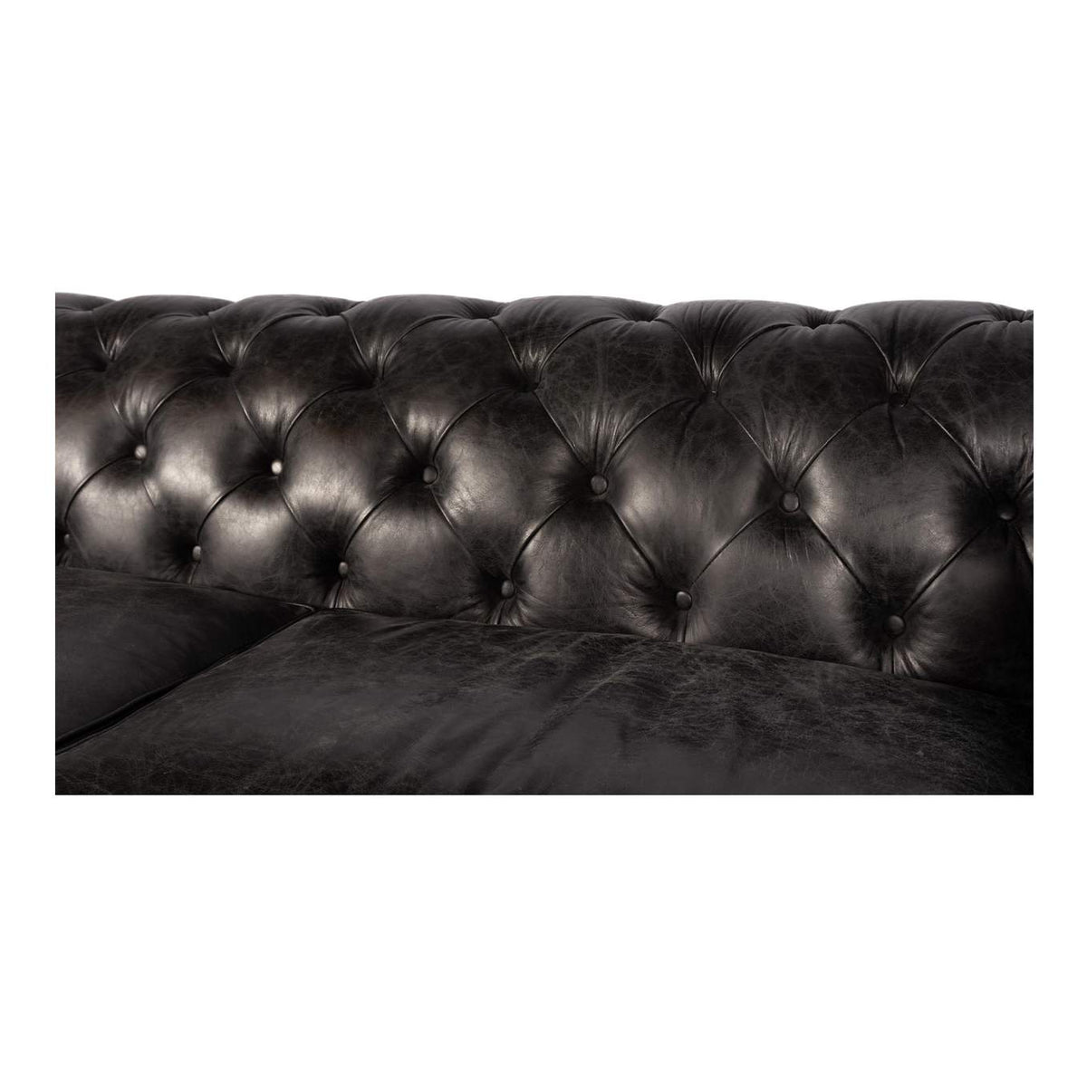 PK-1007-02 Birmingham Sofa Black Leather