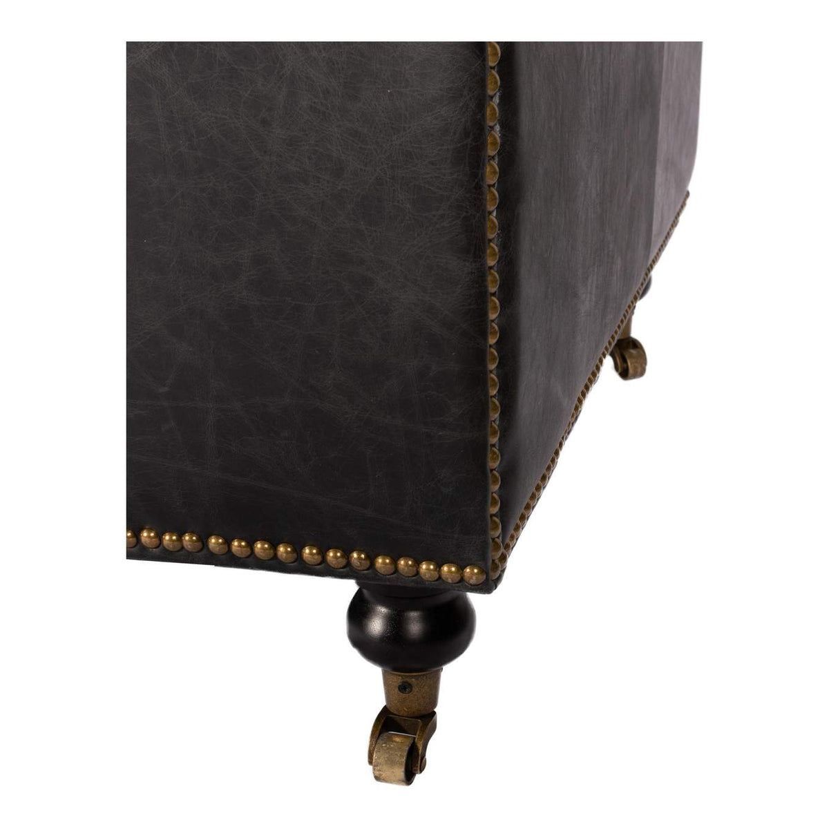 PK-1007-02 Birmingham Sofa Black Leather