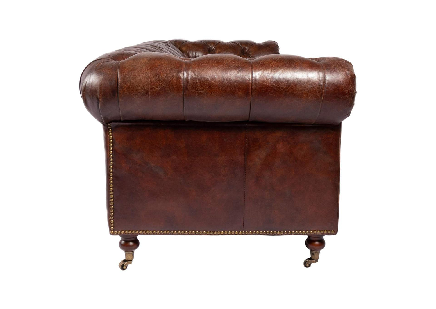 PK-1007-20 Birmingham Sofa Dark Brown Leather