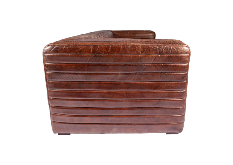 PK-1009-20 Castle Sofa Dark Brown