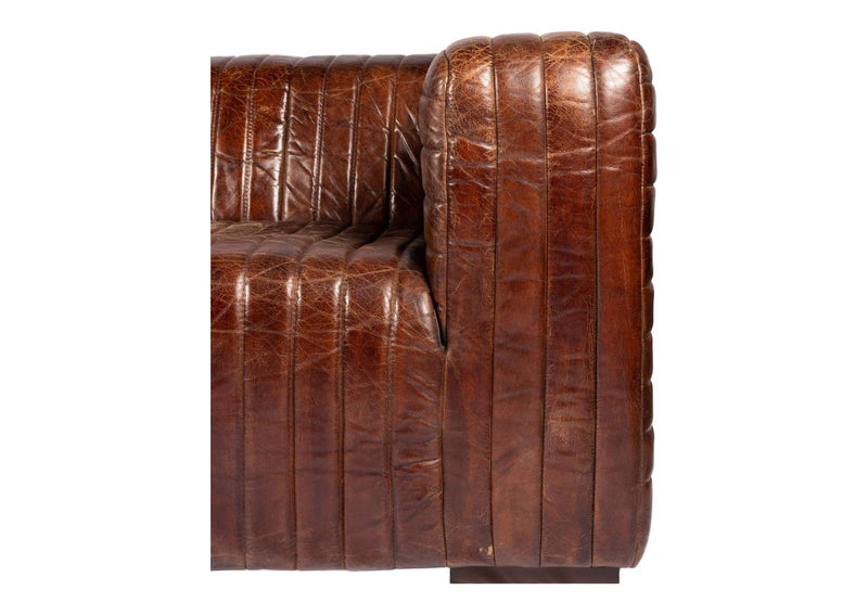 PK-1009-20 Castle Sofa Dark Brown